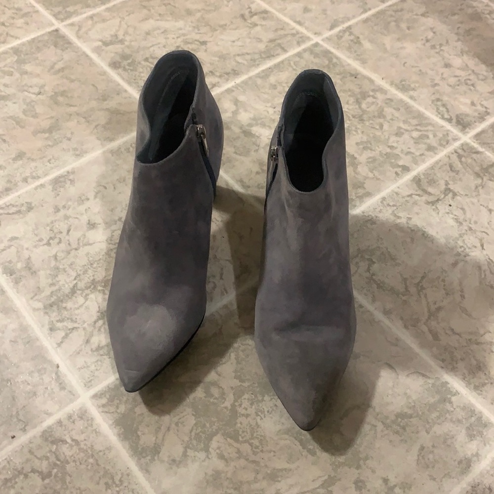 Grey Ivanka Trump booties